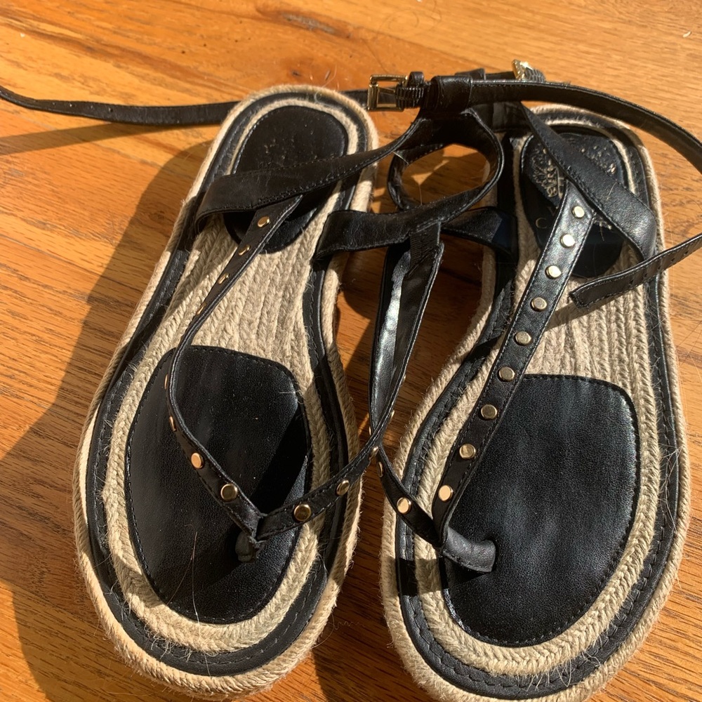Vince Camuto espadrille wrapped around ankle in size 6